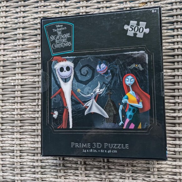 Perfect Gift! Disney Tim Burton's The Nightmare Before Christmas 3D Puzzle 500p - Picture 6 of 9